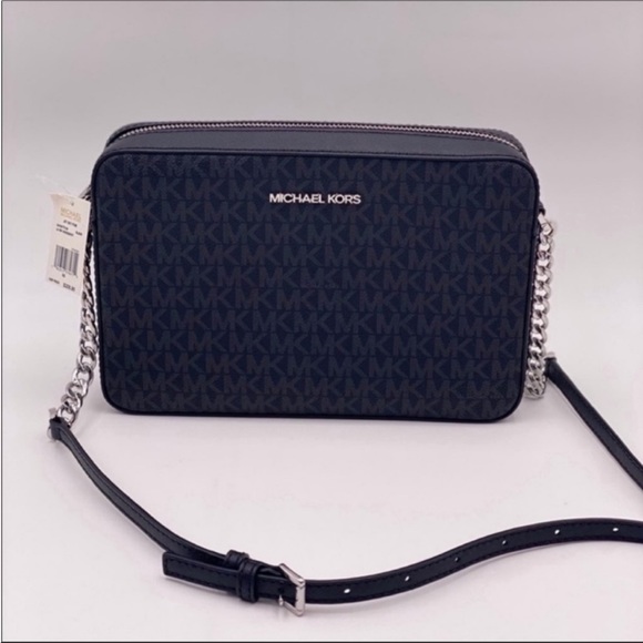 New Michael Kors EW Crossbody Black Bag - Picture 2 of 7
